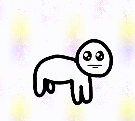 Animated GIF of Stick Man